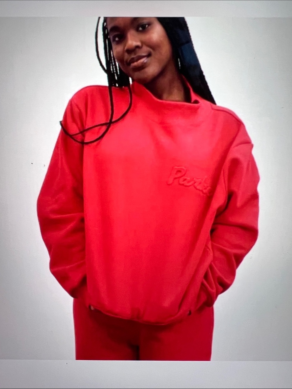 Parke Mock Neck Sweatshirt